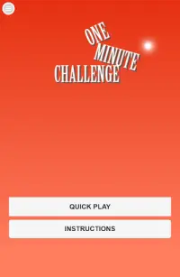 One Minute Challenge -Beta Screen Shot 0