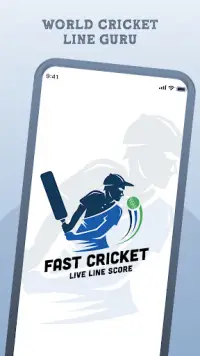 Fast Cricket Live Line Score Screen Shot 0