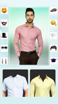 Men Formal Shirt Photo Editor Screen Shot 11