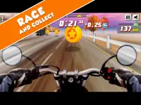 Highway Rider Extreme - gra wyścigowa 3D Motorbike Screen Shot 7