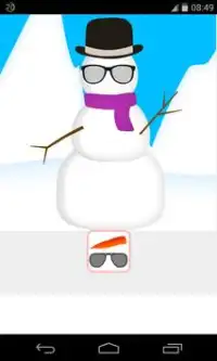 build snowman games Screen Shot 2