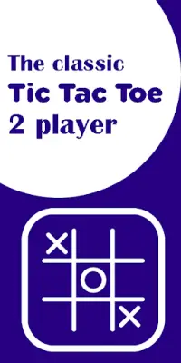 Tic Tac Toe 2 Player "XOXO" Screen Shot 0