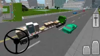 Truk 3D Driver: Kota Screen Shot 2