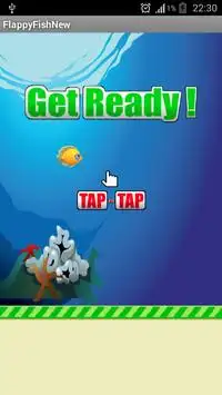 Flappy Fish New Screen Shot 1