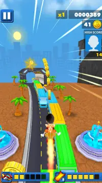 Subway Rush - subway run game Screen Shot 1