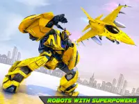 Air Jet Robot Transform : Robot Shooting Game Screen Shot 10