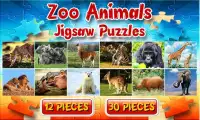 Зоопарк пазлы игры Бесплатные Screen Shot 0