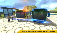offroad Uphill Coach Bus Driver: autobús pesado Screen Shot 6