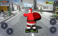 Hoverboard Rider 3D:Santa Xmas Screen Shot 7