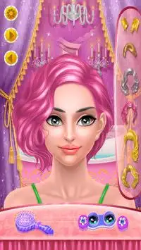 indian dress up games and make up game for girls Screen Shot 1