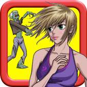 Girl vs Zombie: Run And Chase