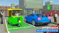 Jeu de Taxi: Voiture Simulator Screen Shot 1