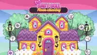 Baby Doll House Cleaning - Home cleanup game Screen Shot 0