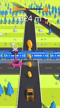 Traffic Car Run 2D : 스페셜 에디션 Screen Shot 0