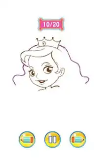 Learn to draw Princess Masha Screen Shot 1