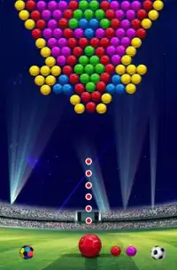 soccer bubble shooter Screen Shot 1