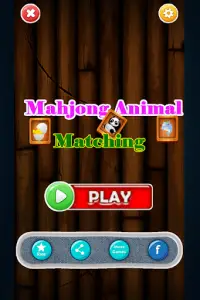 Mahjong Animal Matching Screen Shot 1
