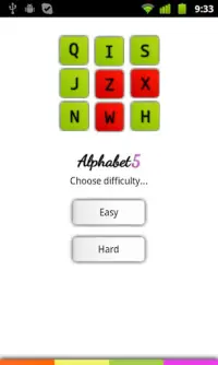 Alphabet 5 | Free Game Screen Shot 0