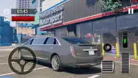 Car Parking Cadillac Limousine Simulator Screen Shot 2