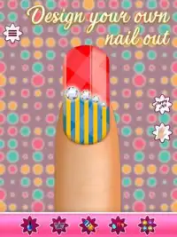 Salon makijażu paznokci - gry mody dla dziewczyn Screen Shot 8