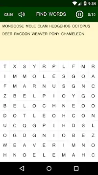 Word Search - English Word Search Puzzle Game Screen Shot 4