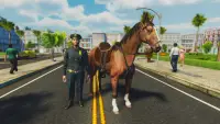 Police Horse Criminal Pursuit – Horse Riding Games Screen Shot 0
