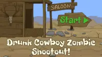 Drunk Cowboy Zombie Shootout Screen Shot 0