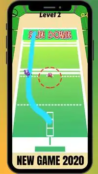 Touchdrawn-Spiel - Fußball zeichnen Screen Shot 0