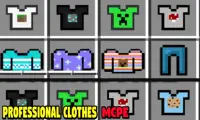 Professional Clothes Addon for Minecraft PE Screen Shot 1