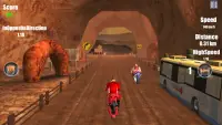 Moto Patrol Ride: stunt in highway Screen Shot 2