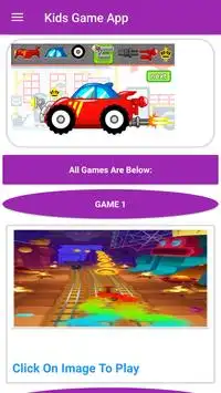 KIDS Game App-Multigame App. Screen Shot 1