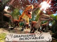 Dinosaure Jurassique - 3D Simulateur de Courses Screen Shot 7