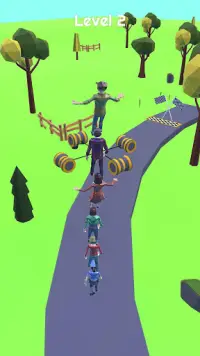 Stacking Human Run -Tangle Tower Game Screen Shot 0