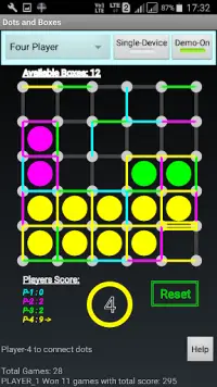 Mobile Dots and Boxes Game Screen Shot 0