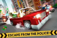 🚔 泥棒カーレース逃げる 🚔 フリー警察の追跡ゲーム Screen Shot 2