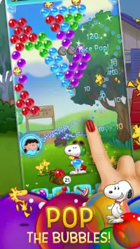 Bubble Shooter - Snoopy POP! Screen Shot 0