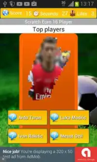 EURO 16: Scratch Soccer Player Screen Shot 3
