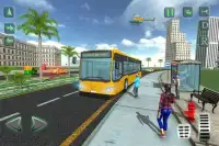 City Tour Coach Bus Driving Simulator : Real Bus Screen Shot 9