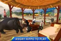 Wild Hippo Beach Simulator Screen Shot 5