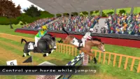 Real Racing Horse & Jumping Simulator 2018 Pro Screen Shot 8