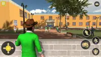 Gangster au lycée - Nouveaux jeux de combat 2020 Screen Shot 3