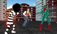 Prison Stick man:Real Superhero Fighting Challenge Screen Shot 6