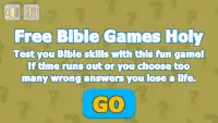 Free Bible Games Holy Screen Shot 0