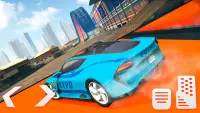 पुलिस कार स्टंट: मेगा रैंप फ्री कार रेसिंग गेम्स Screen Shot 0