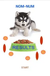 Nom-Num Husky eats sausages Screen Shot 4