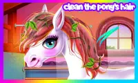 Rainbow Pony Hair Salon Screen Shot 1