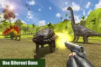 Nouveaux jeux de dinosaures Safari Dino Hunting-Ju Screen Shot 3