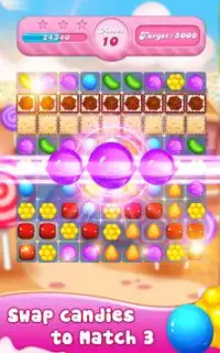 Sweet Candy Match 3 Puzzle - Sugar Crush Mania Screen Shot 10