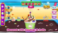 Ice Cream Beach Cart: Ice Popsicle Shop Games Screen Shot 0