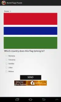 World Flags Quiz Screen Shot 6